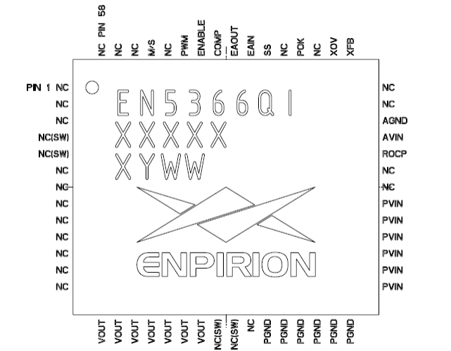 EN5366QI 降壓DC-DC電源模塊Intel EN5366QI 降壓DC-DC電源模塊Intel