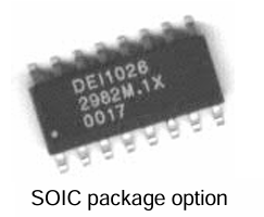 DEI1026航空電子六通道離散信號(hào)轉(zhuǎn)數(shù)字信號(hào)接口芯片 DEI1026航空電子六通道離散信號(hào)轉(zhuǎn)數(shù)字信號(hào)接口芯片