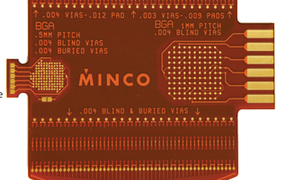 Minco柔性電路技術 Minco柔性電路技術