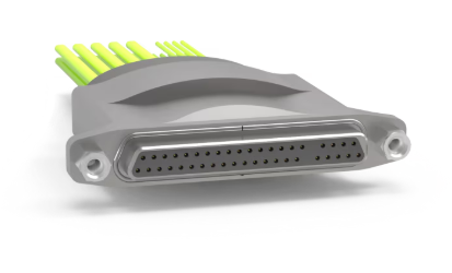 MMSI-04L-11A0-006-2810高速M(fèi)icro-D電纜連接器AirBorn